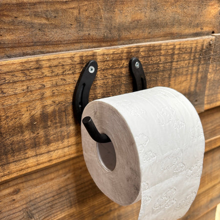 Horseshoe Toilet Roll Holder Country Style