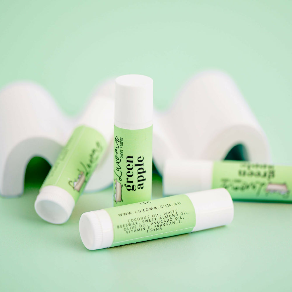 Green Apple Flavoured Lip Balm