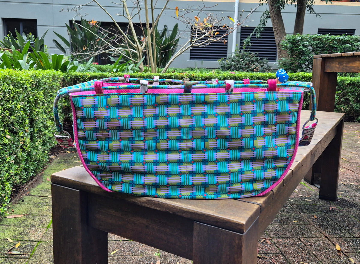 Large Knitting Project Bag – Convertible Shoulder Bag