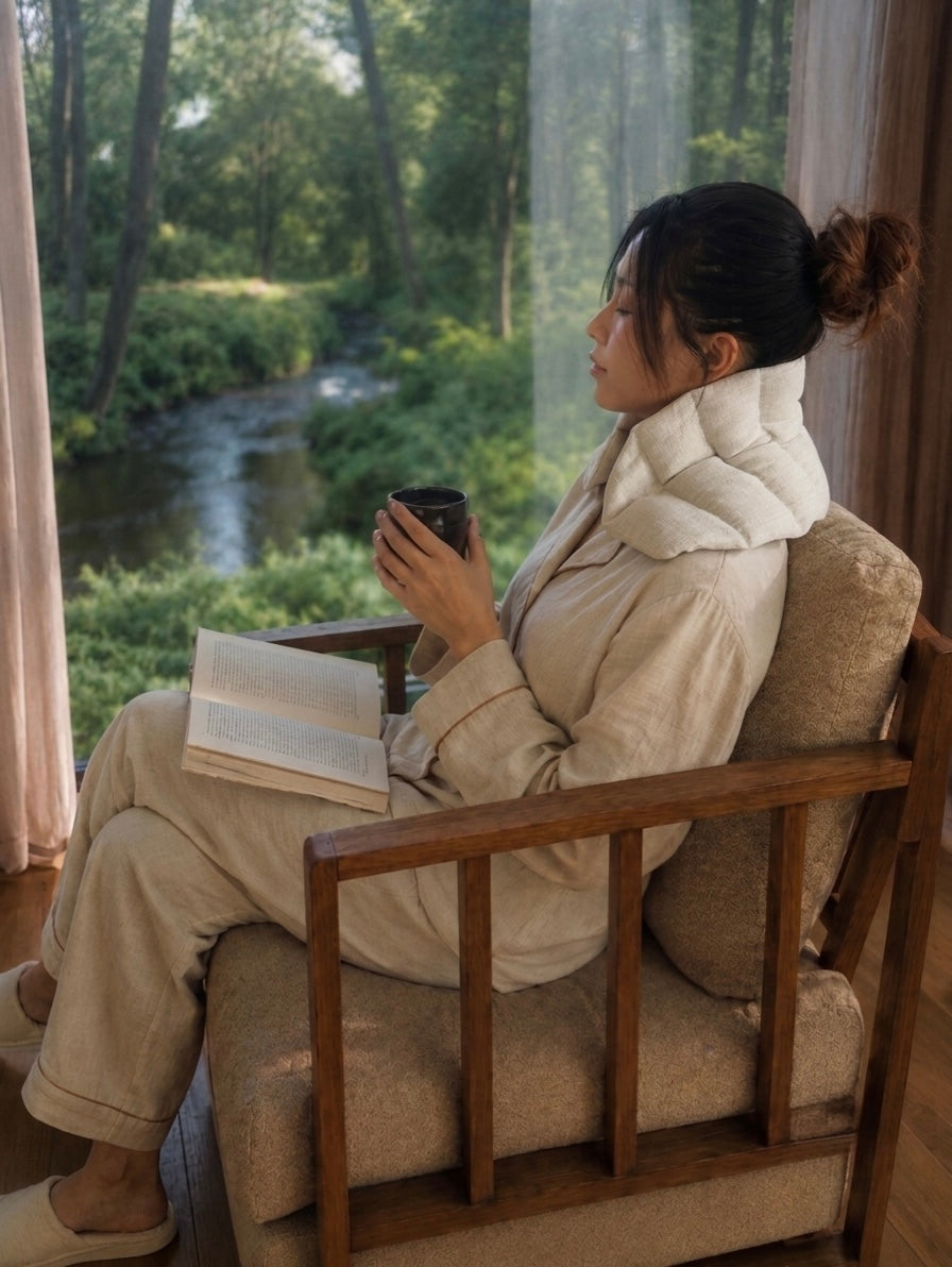 Anchor Piece™— Weighted Heat Pillow (Signature Shoulder Friendly Design)