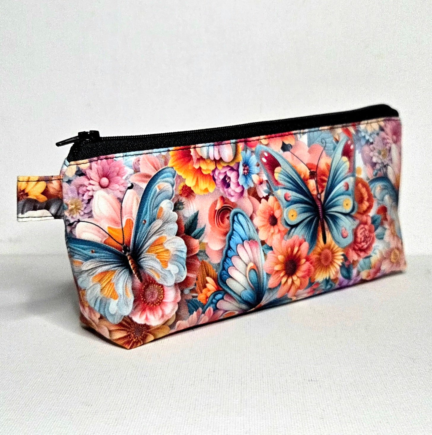 Pencil case in Pretty Butterfly Print fabric