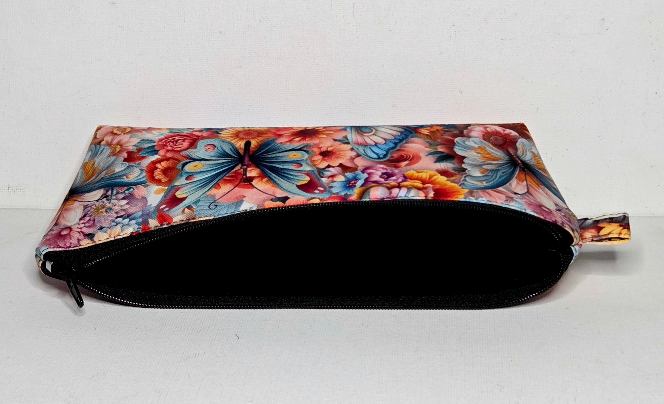 Pencil case in Pretty Butterfly Print fabric