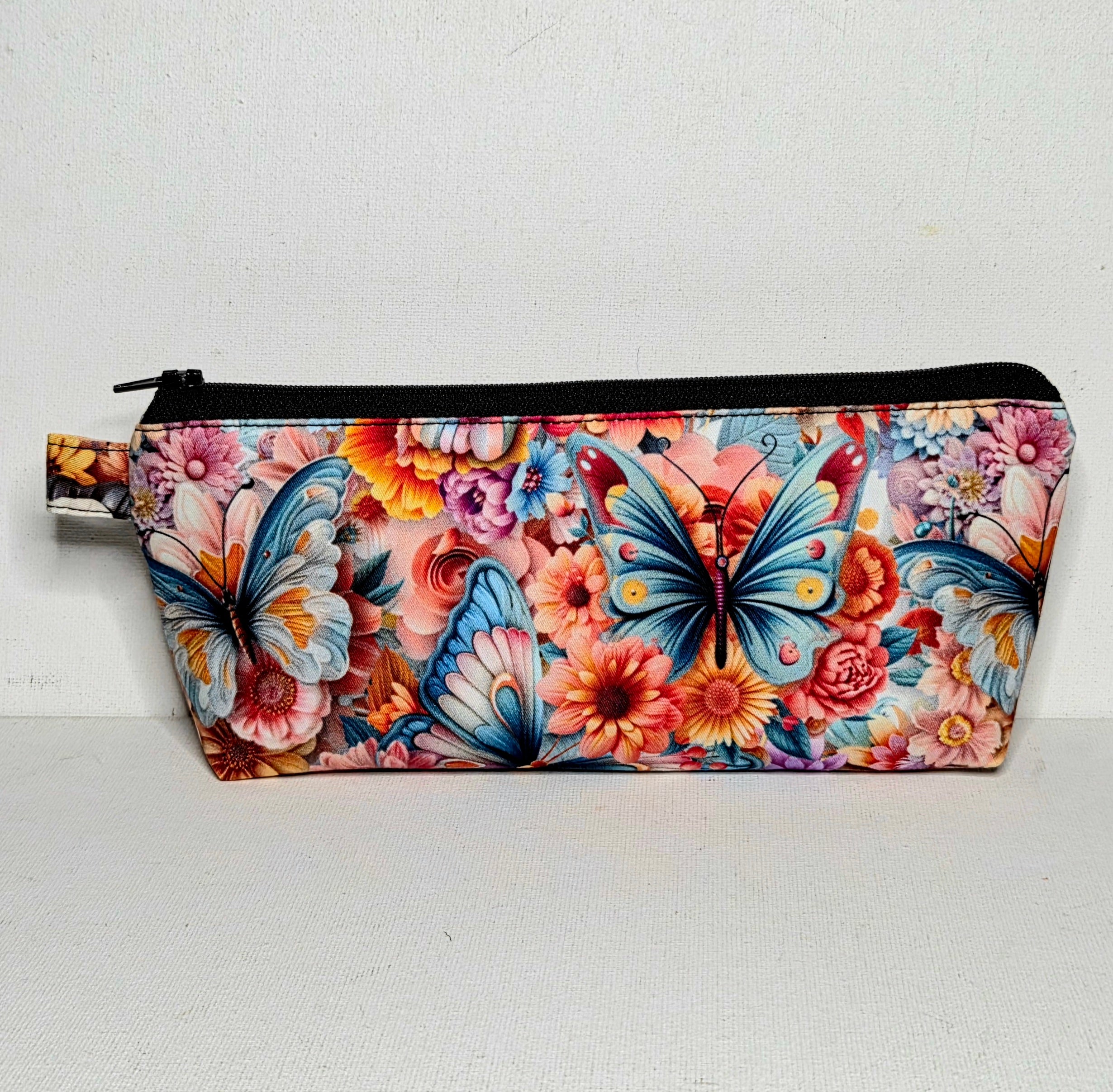 Pencil case in Pretty Butterfly Print fabric