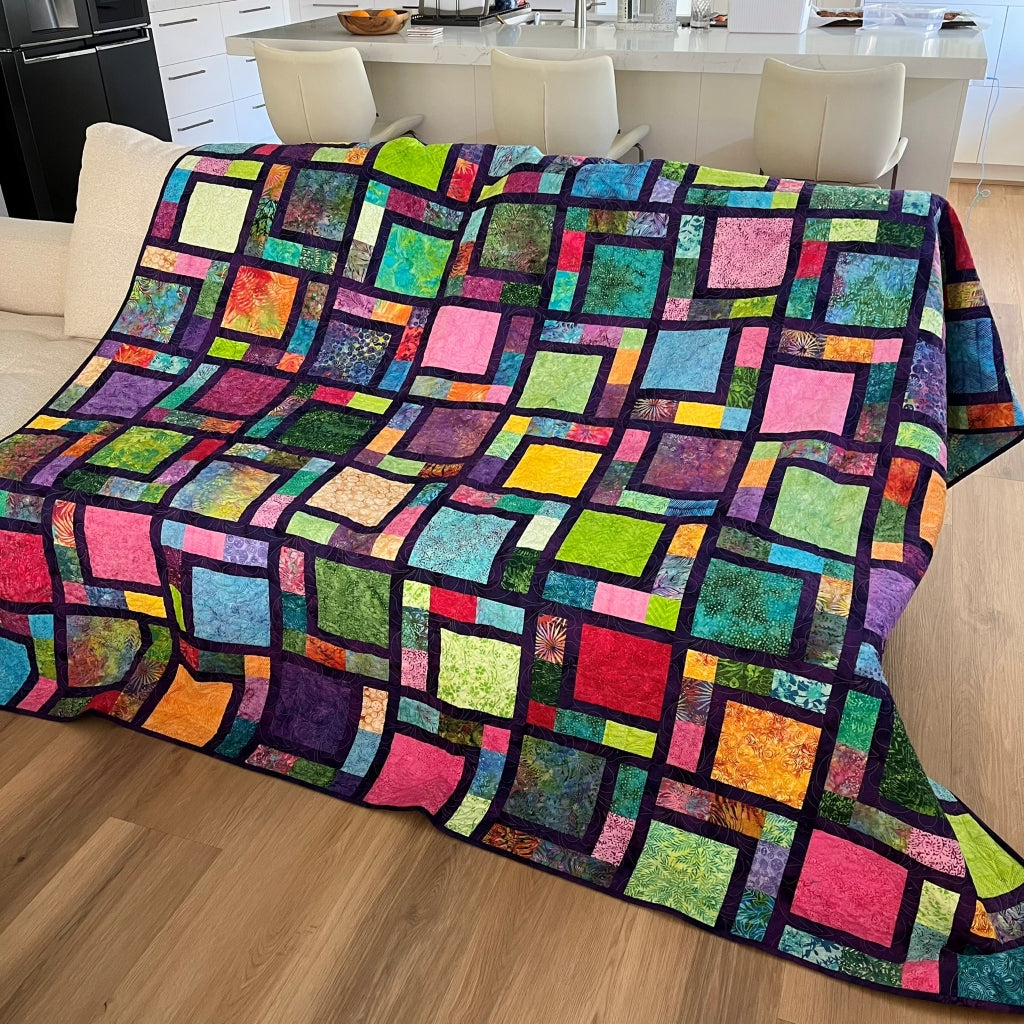 handmade patchwork quilt australia - queen sized