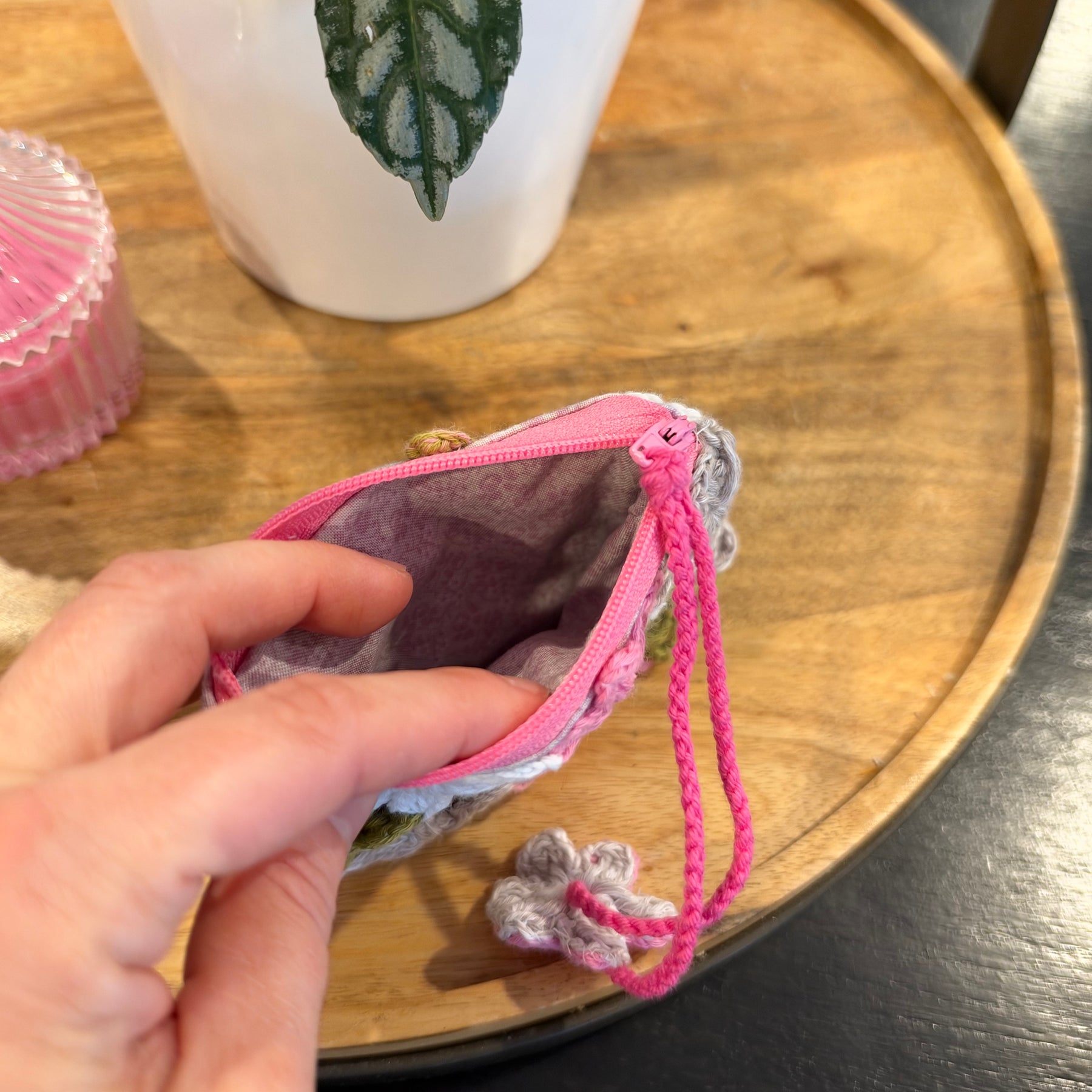 Small Crochet Pouch