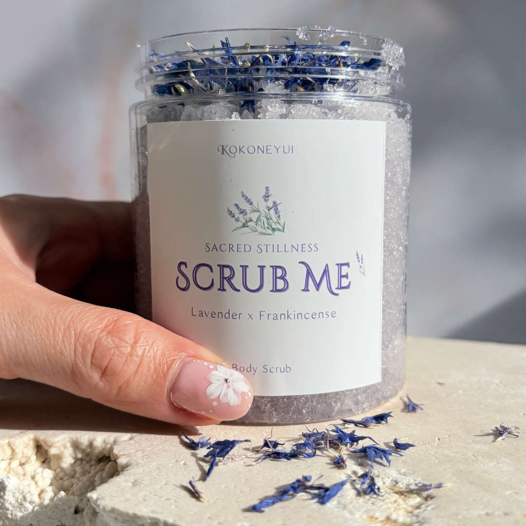 Sacred Stillness Sugar Body Scrub | Lavender & Frankincense Body Polish
