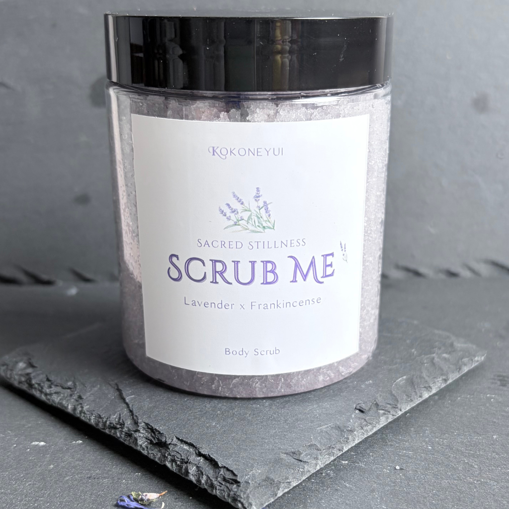 Sacred Stillness Sugar Body Scrub | Lavender & Frankincense Body Polish