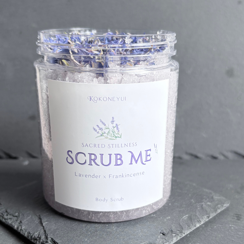 Sacred Stillness Sugar Body Scrub | Lavender & Frankincense Body Polish
