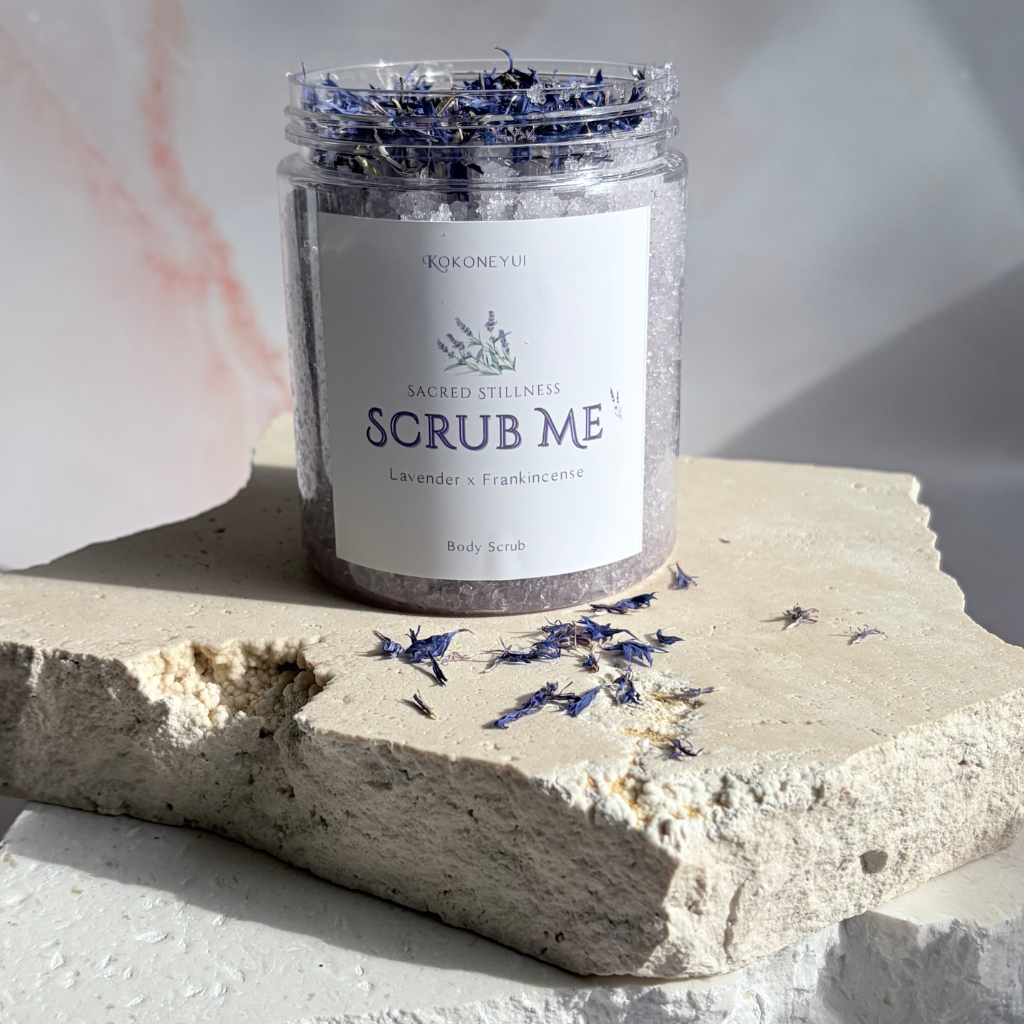 Sacred Stillness Sugar Body Scrub | Lavender & Frankincense Body Polish