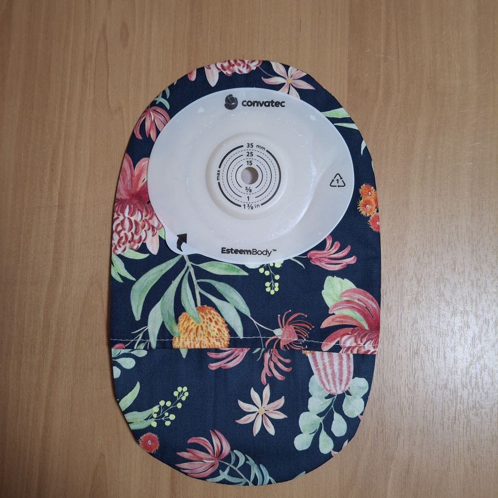 STOMA BAG COVER LARGE  Suitable for Ileostomy, Colostomy, Urostomy