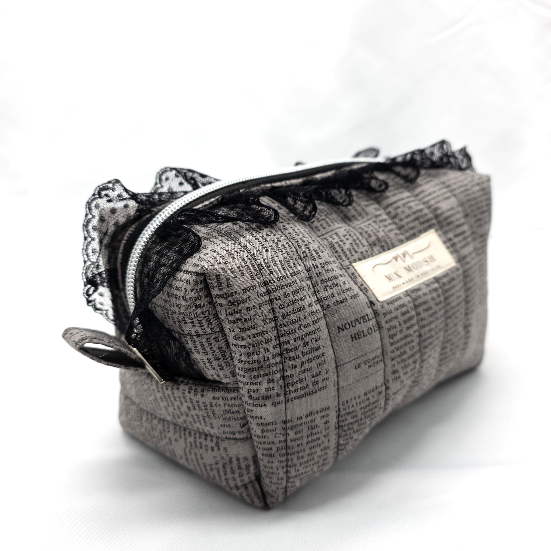 Quilted Make up Bag, Cosmetic Pouch, Travel Toiletry