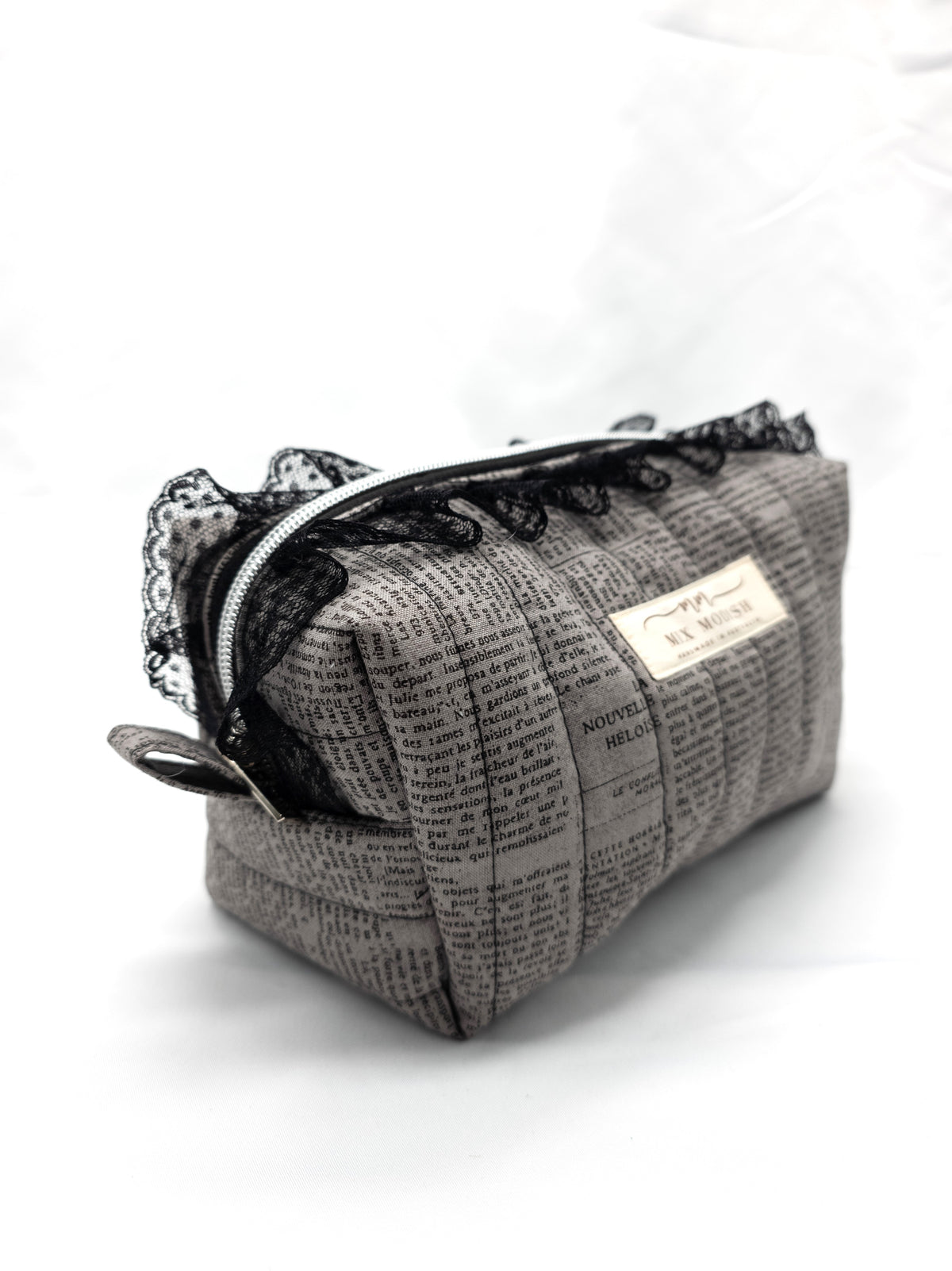 Quilted Make up Bag, Cosmetic Pouch, Travel Toiletry