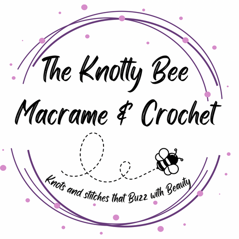 The Knotty Bee Macrame Creations Vendor Logo