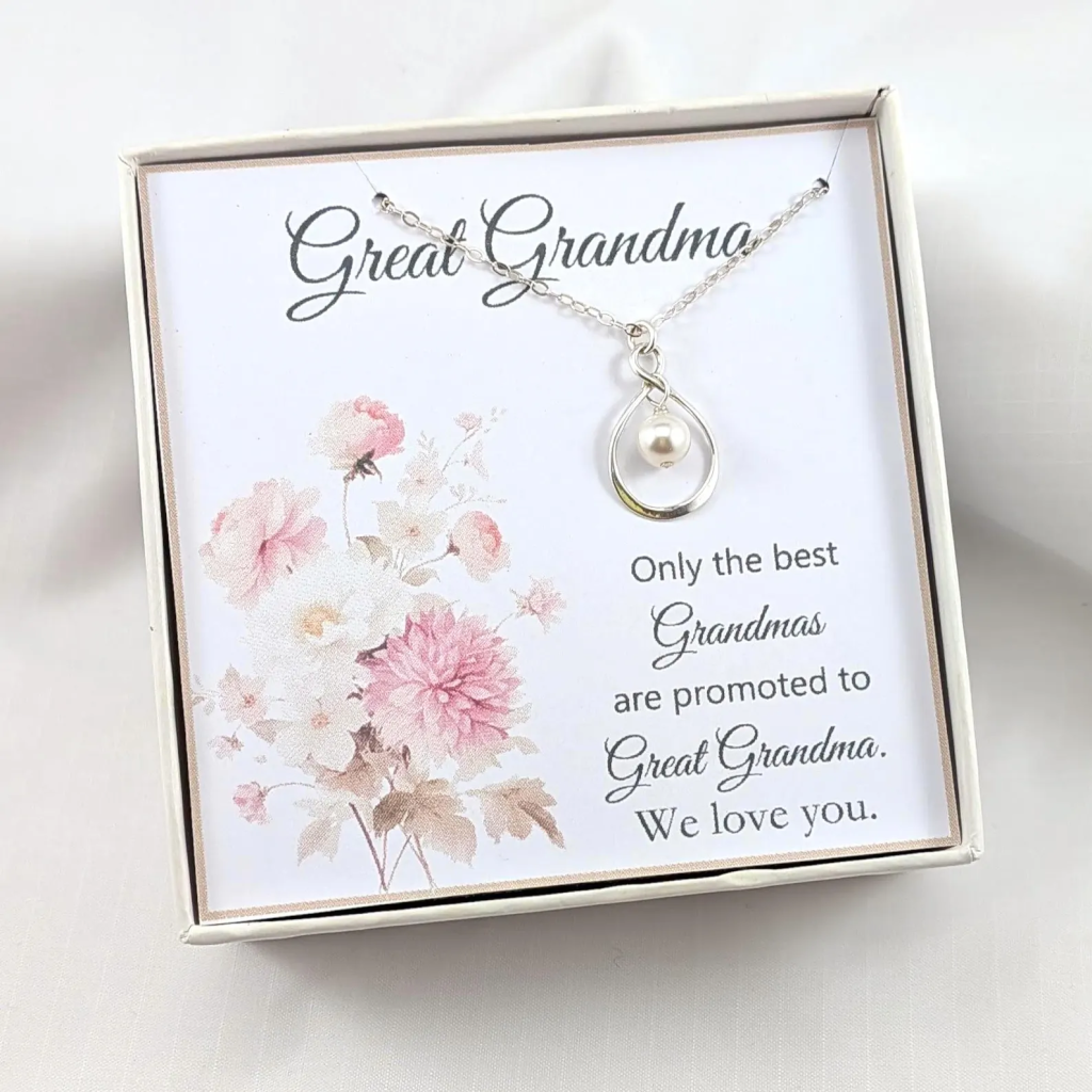 Great Grandmother Necklace, Choose Your Personalized Design,Mothers Day