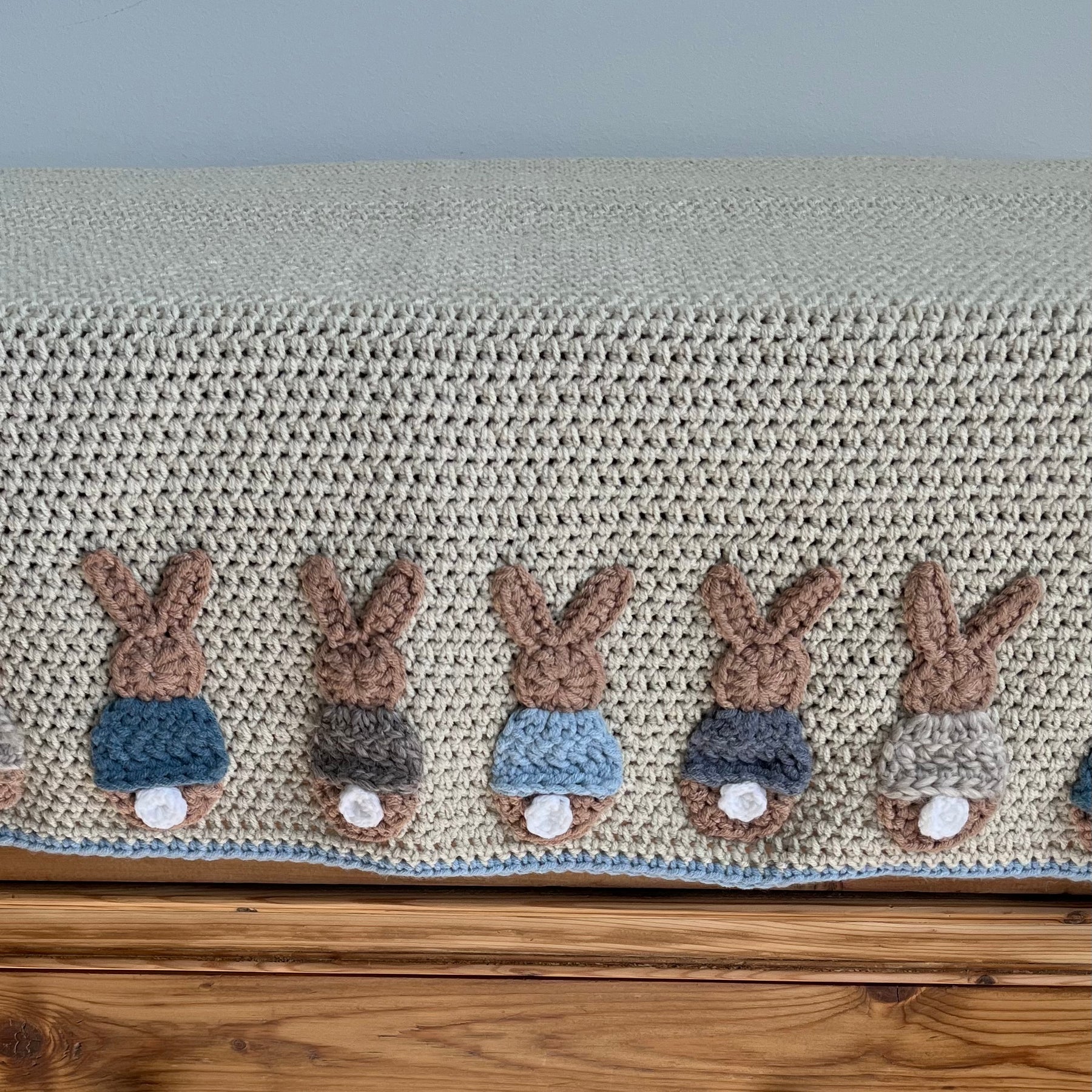 Blue Bunny Blanket