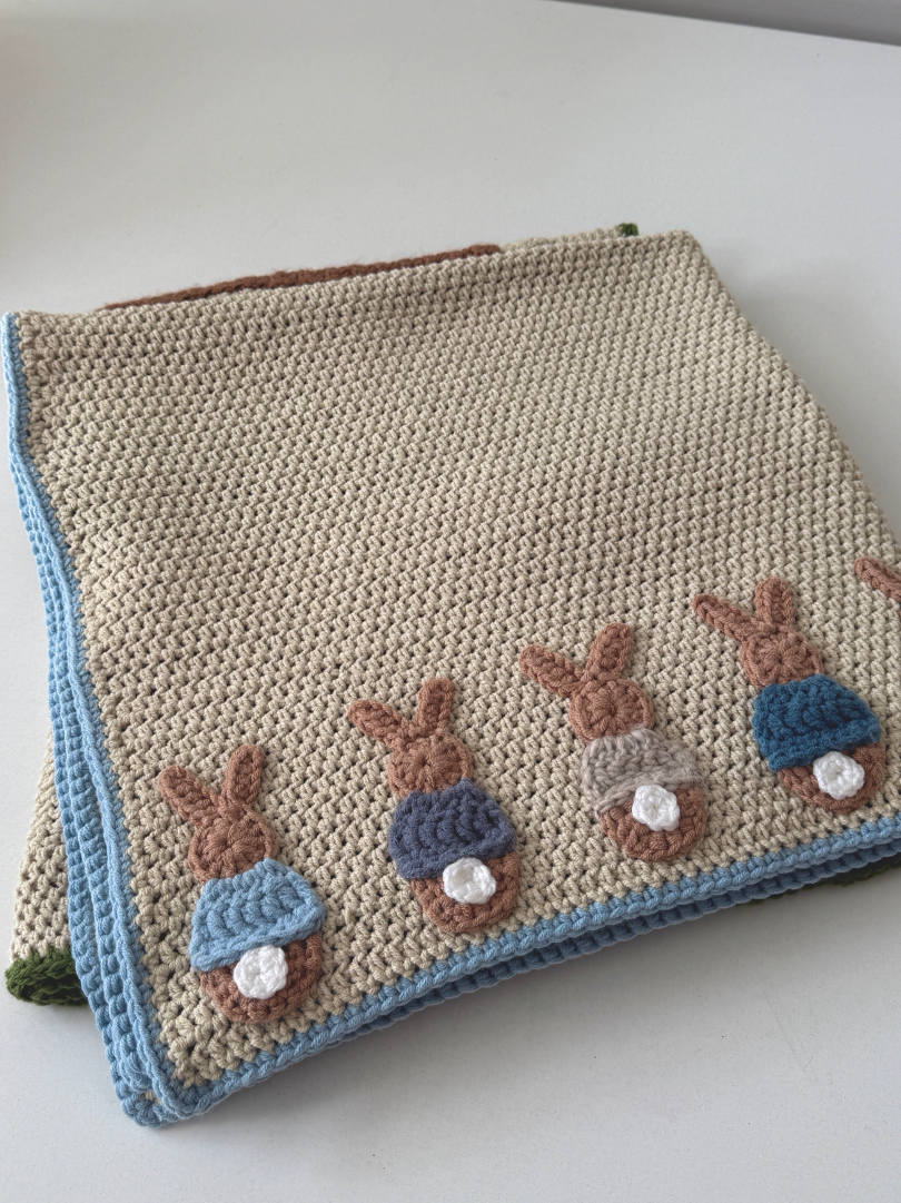 Blue Bunny Blanket