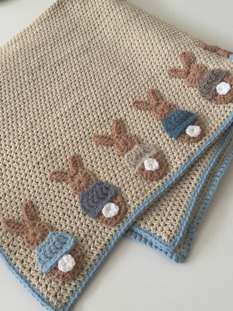Blue Bunny Blanket