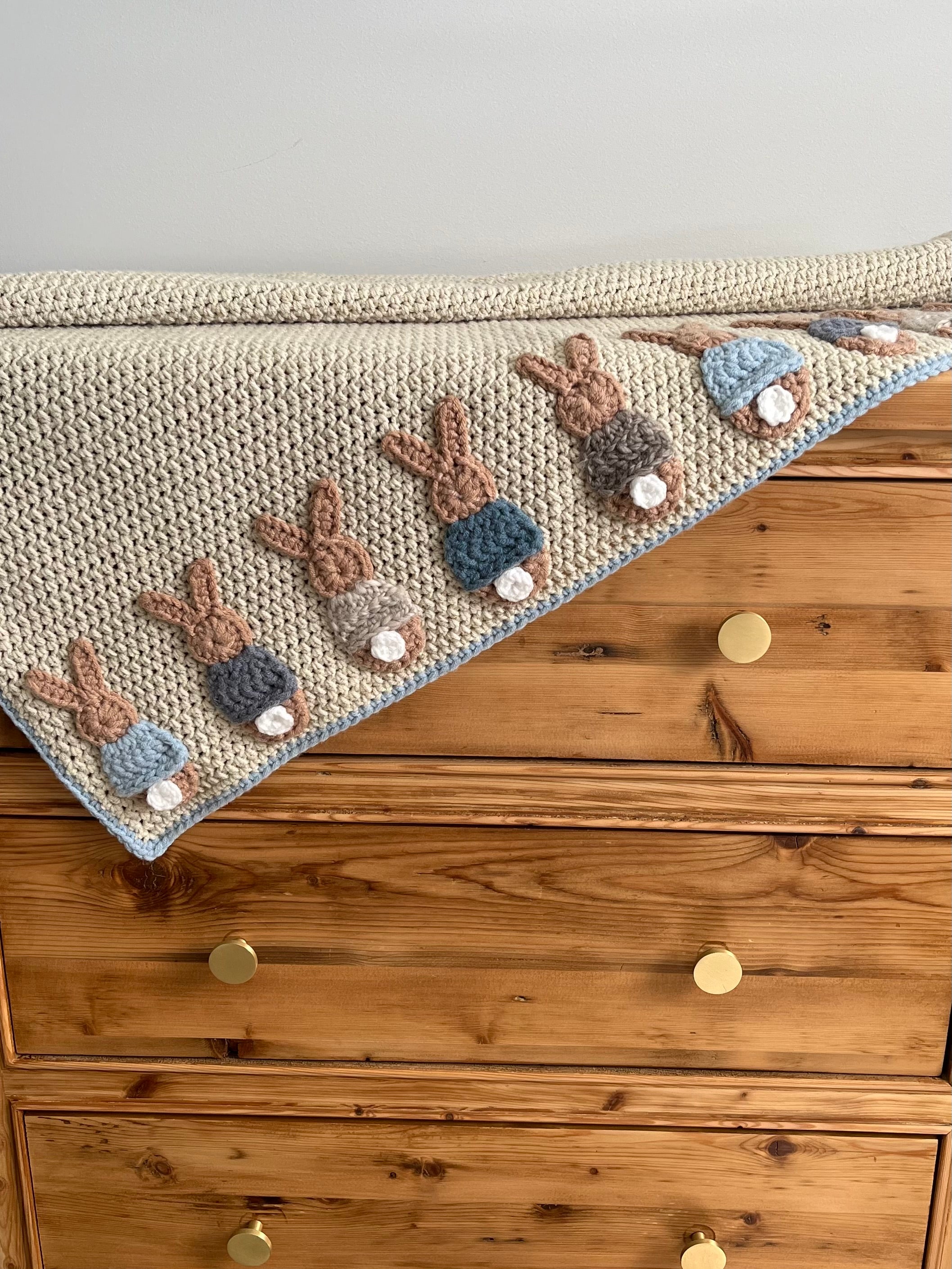 Blue Bunny Blanket