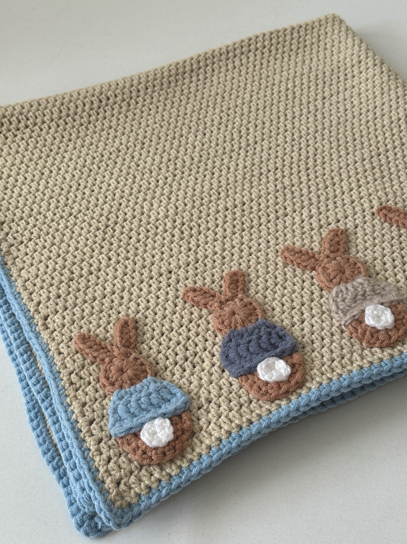Blue Bunny Blanket