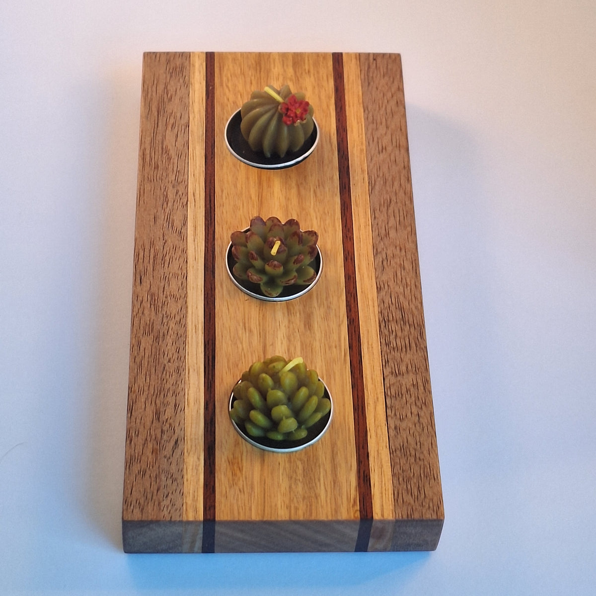 Handmade Timber Tea Light Candle Holders
