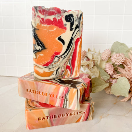 Sweet Orange Chilli Pepper - Handmade Vegan Fragranced Soap