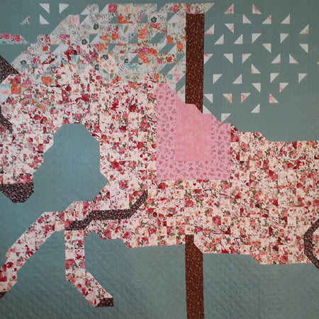 Carousel patchwork quilt