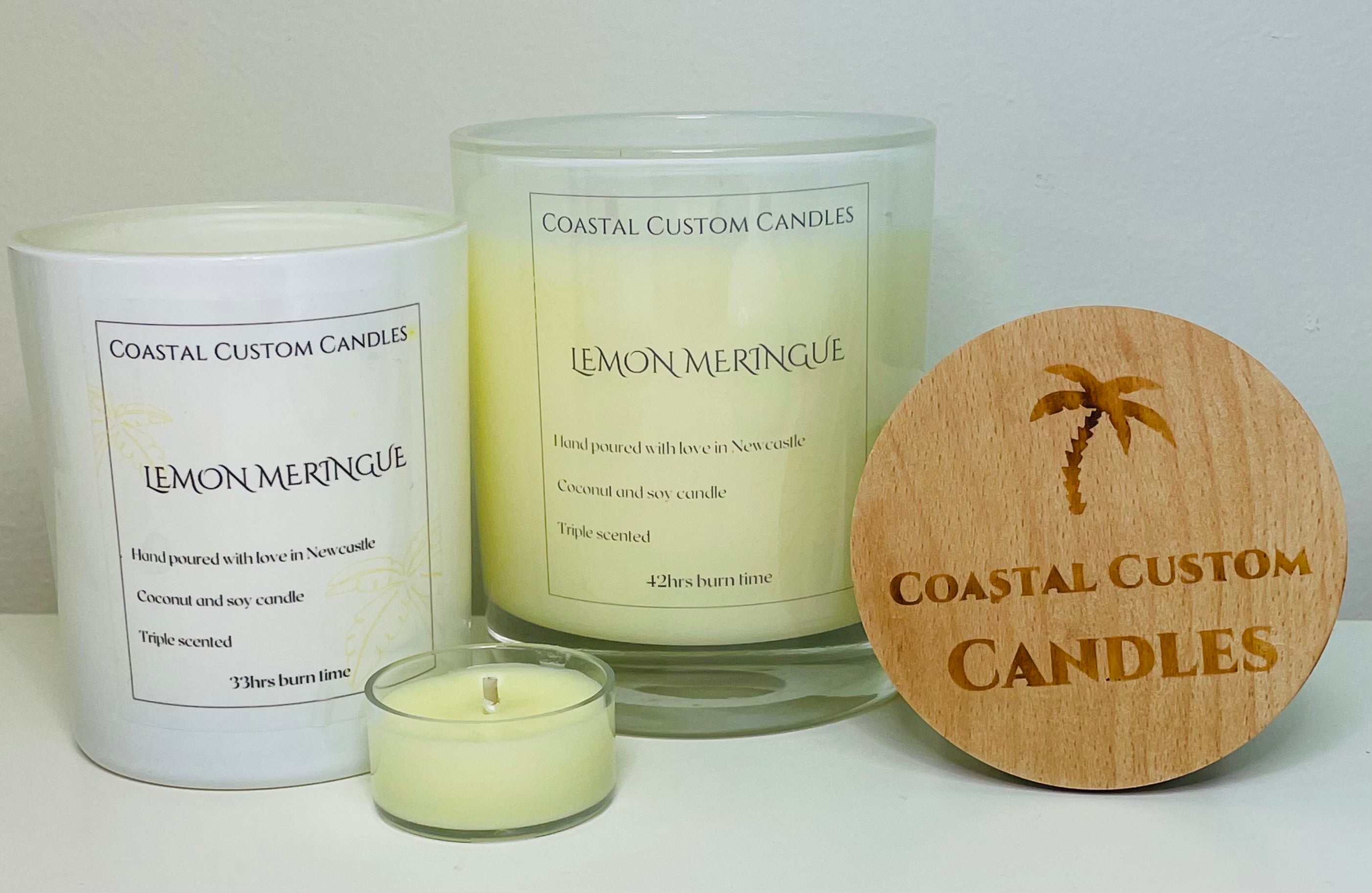 Lemon Meringue Candle