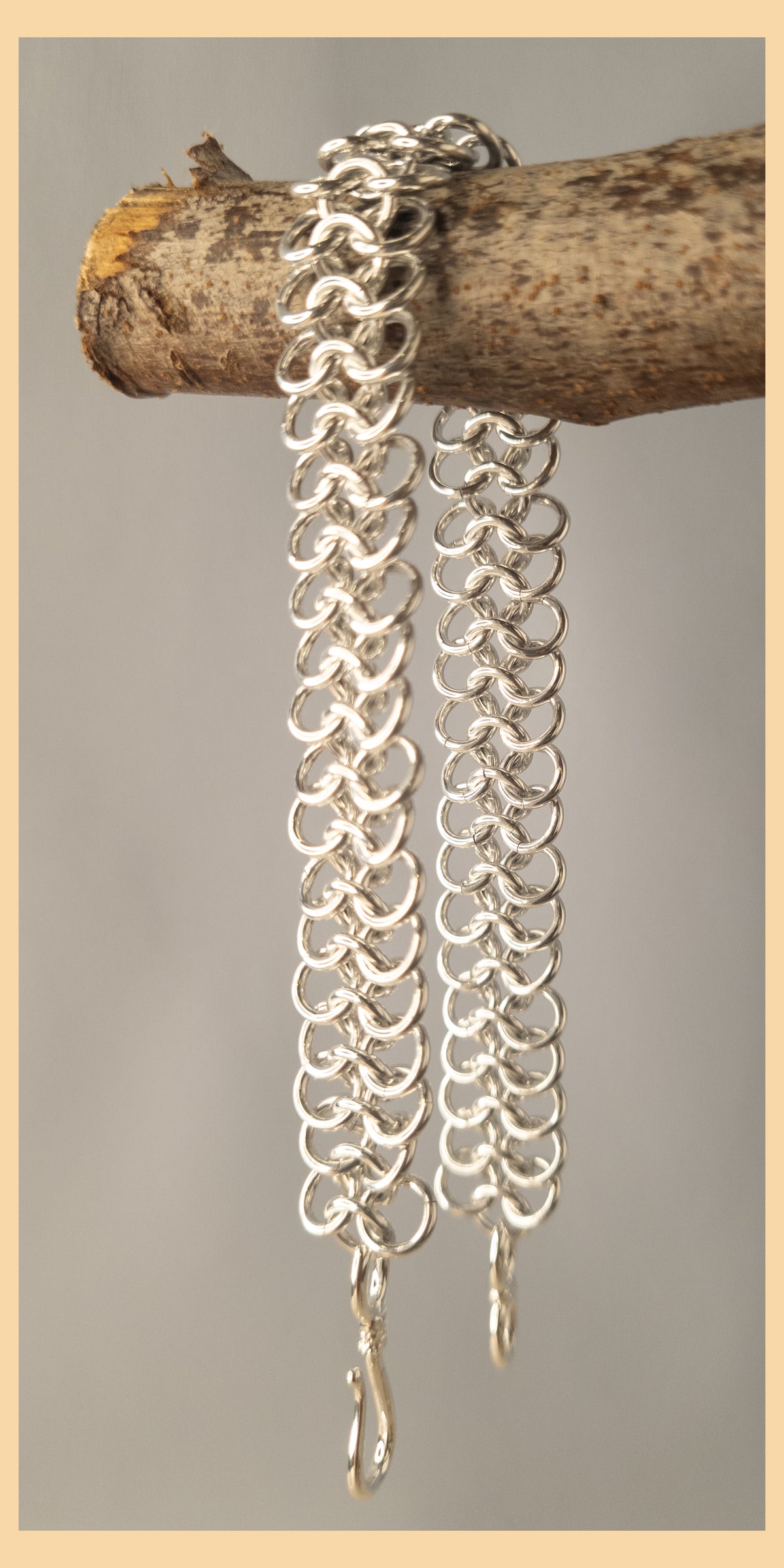 Chainmaille European 4 in 1 Weave Bracelet