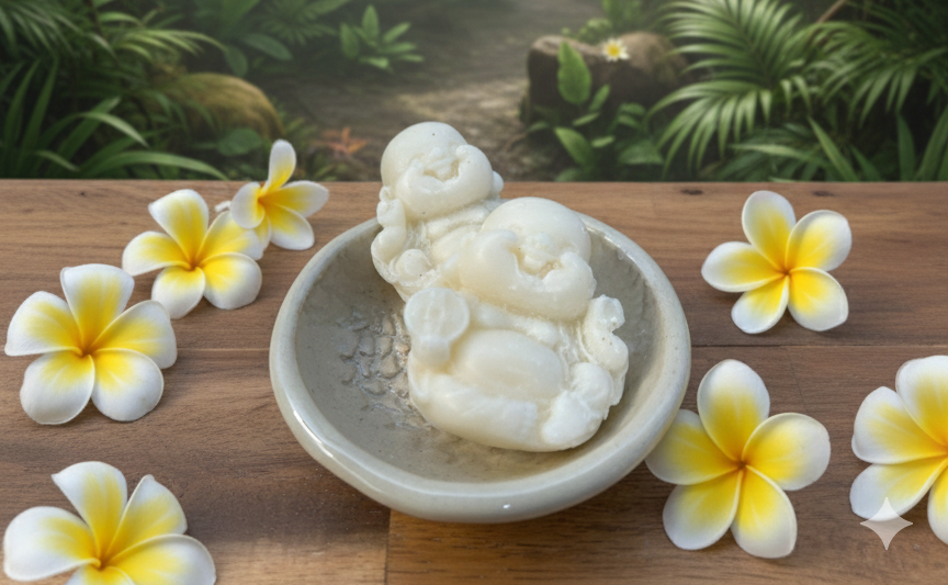 The Ubud Glow Wax Melter Set