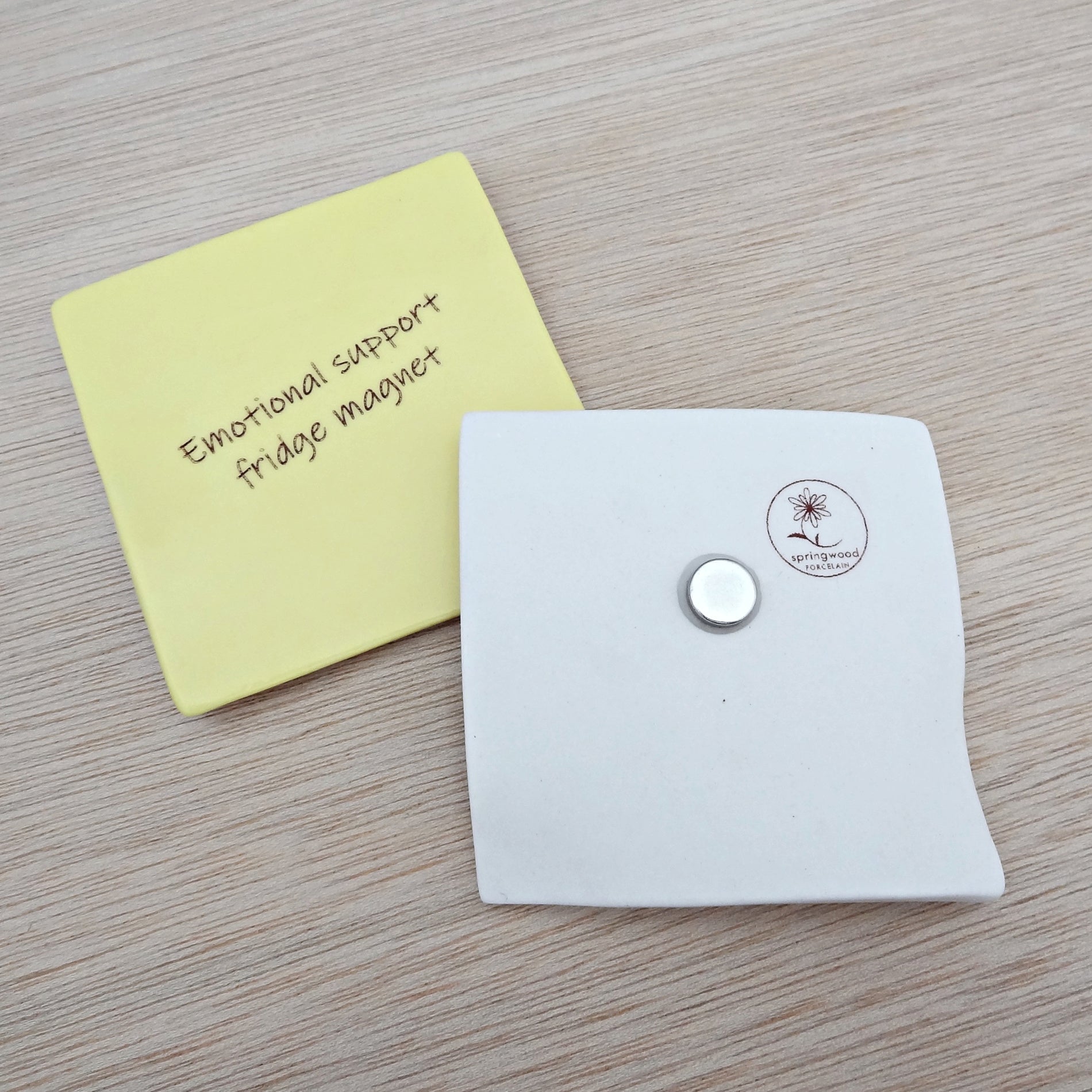 Ceramic Post-it Note, Sticky note. Customise with your own wording