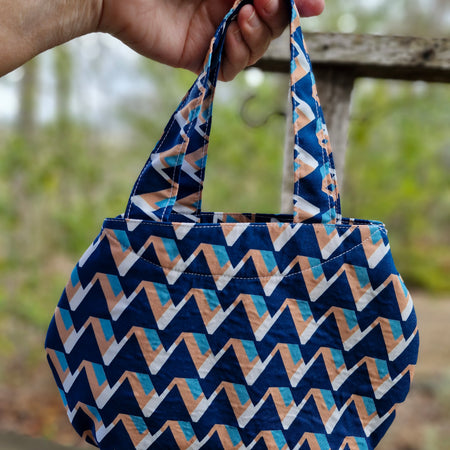 One-of-a-Kind Handmade Short-Handle Bag