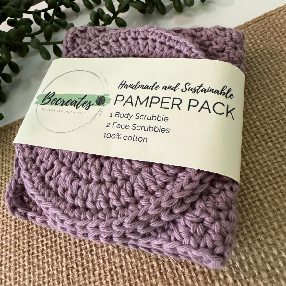 Pamper-pack-scrubbie-set-cotton-lavender (3)