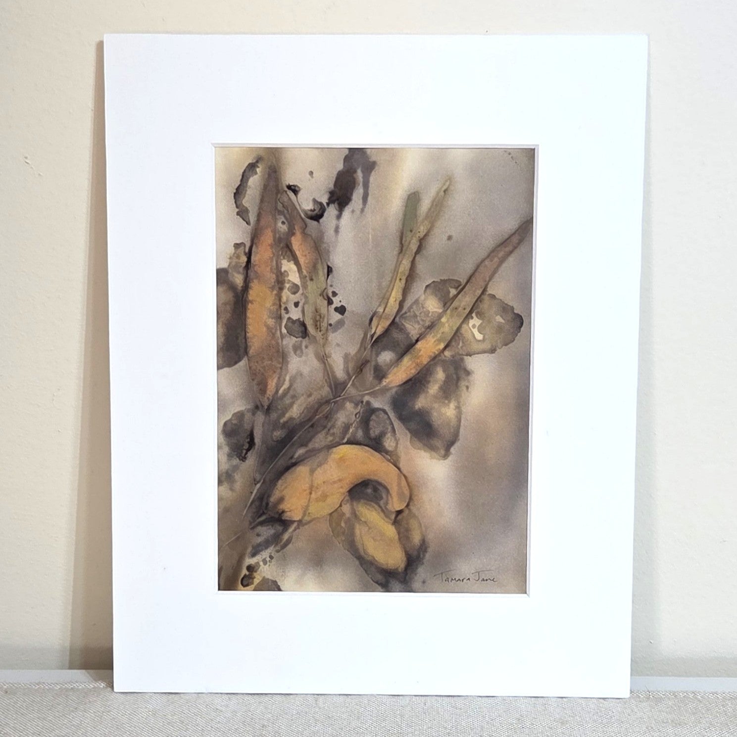 Autumn Ember ~ Original Artwork – Botanical Print & Watercolour