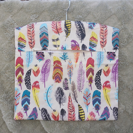 Peg Bag - Feather Design