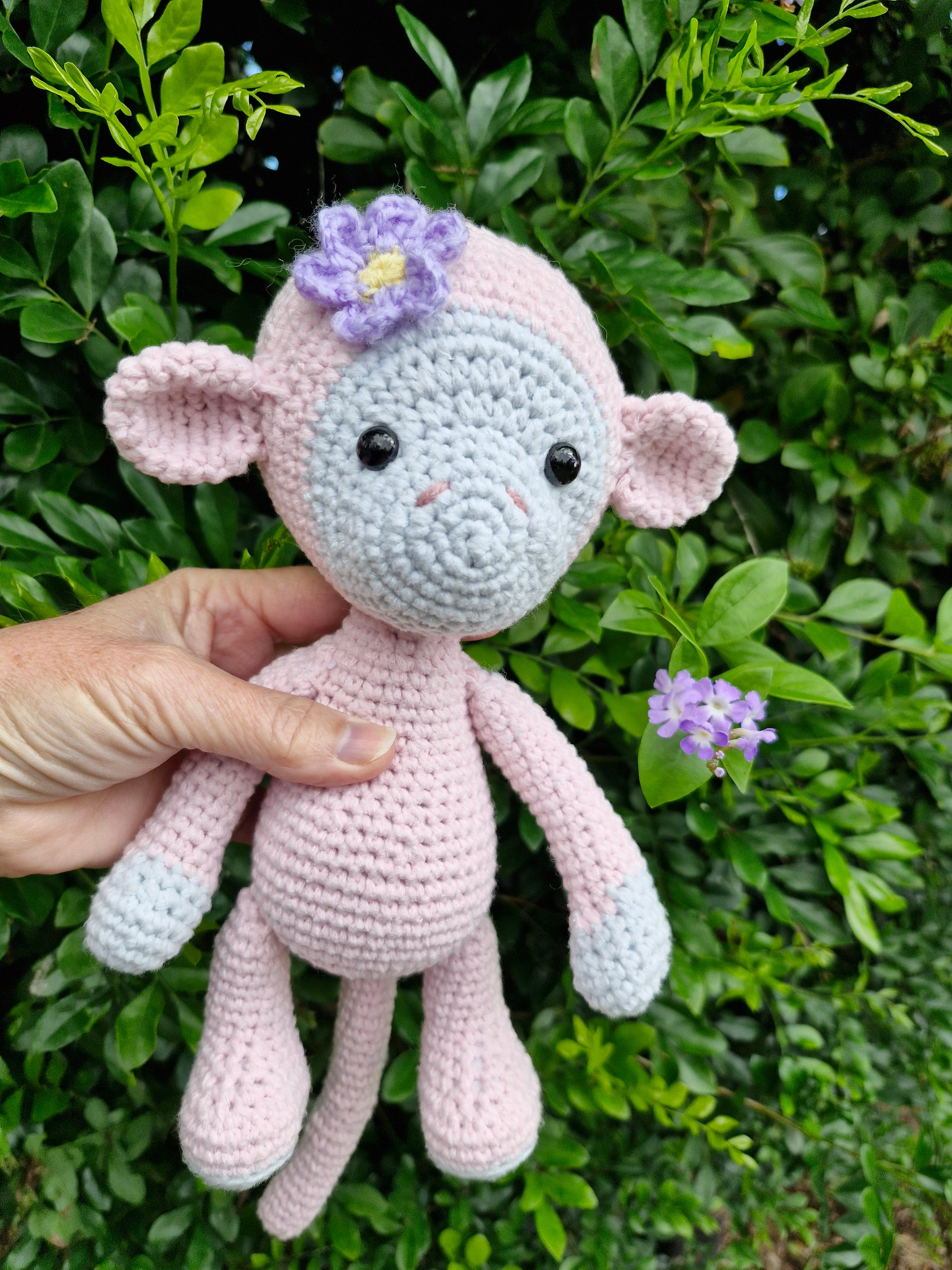 Super Sweet Lucy The Crochet Amigurumi Monkey Handmade