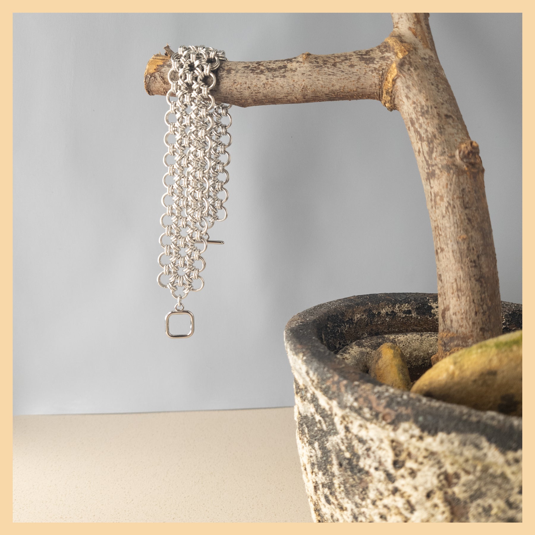 Chainmaille Japanese 12 in 2 Bracelet