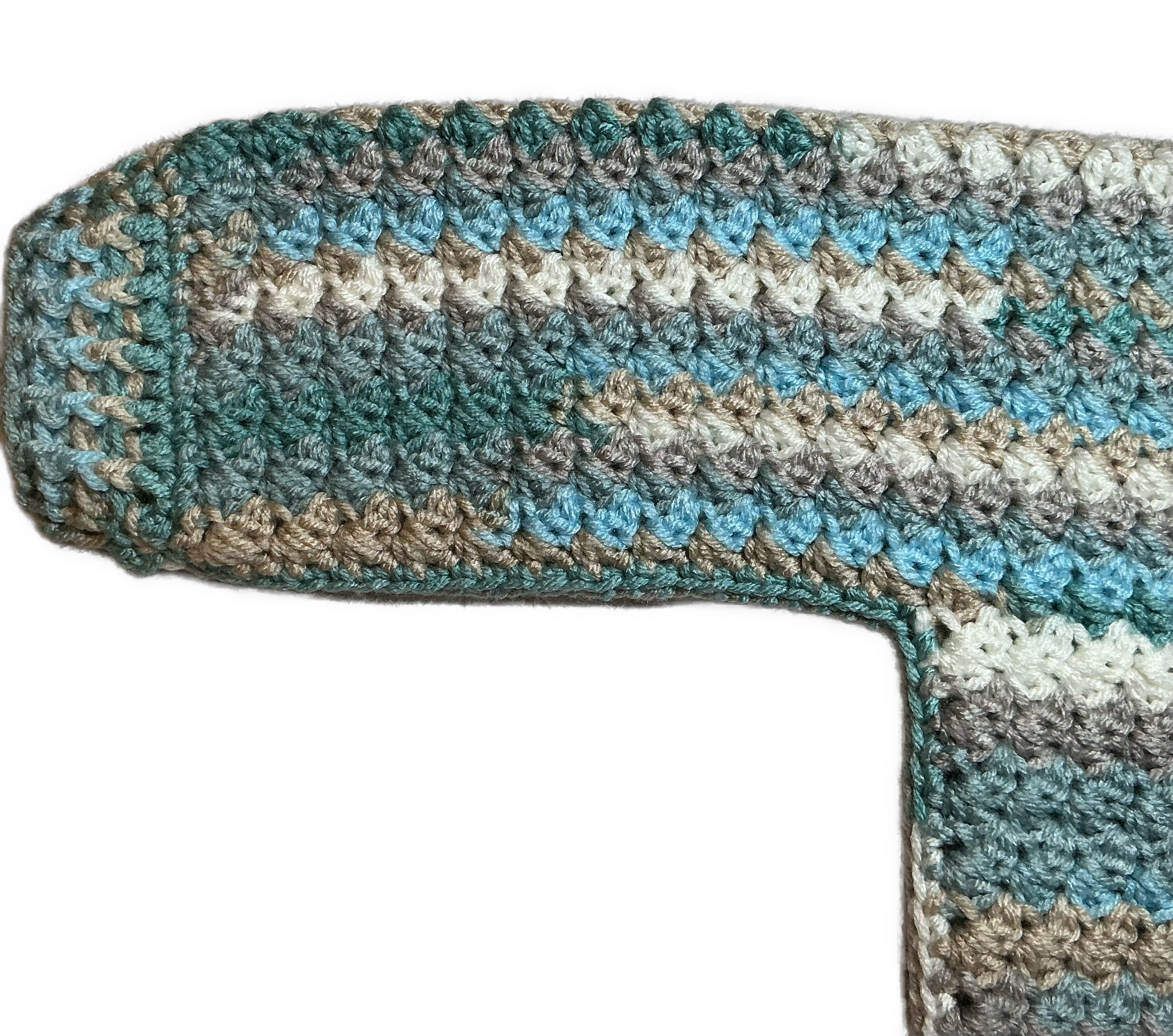 Hand Crocheted Rainbow Hugs Hoodie Cardigan | 6-12 months