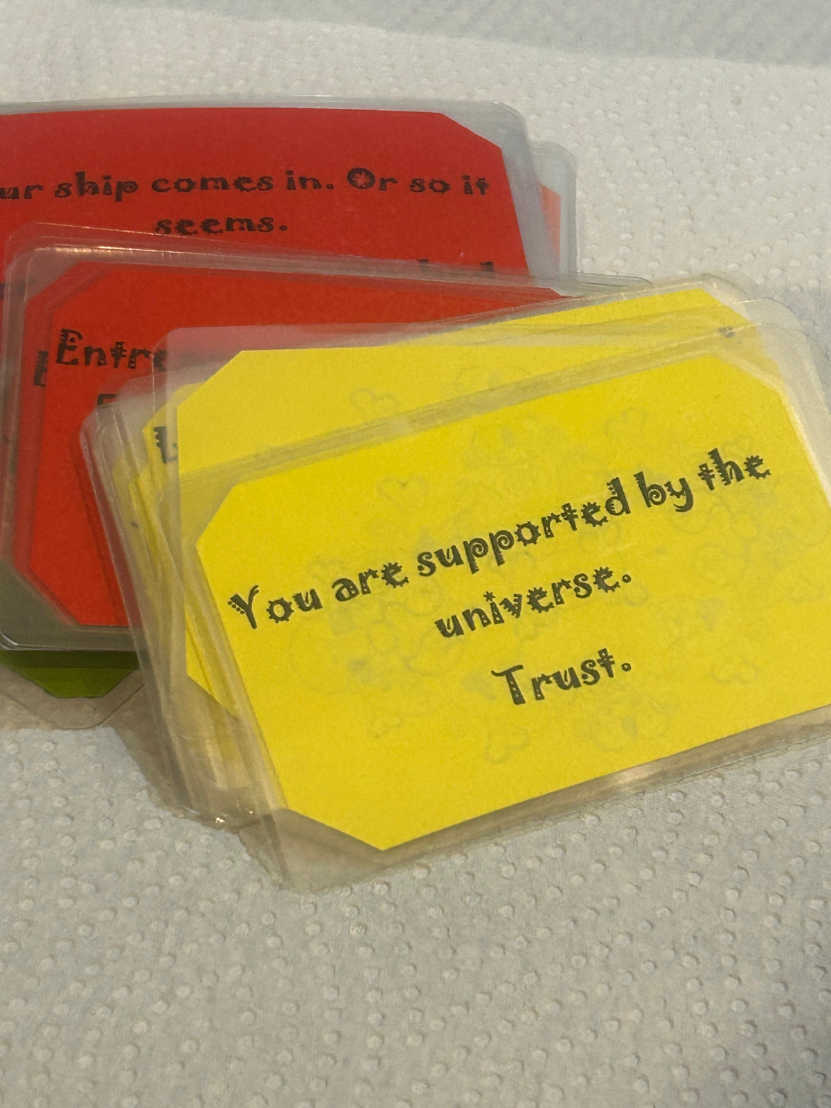 Channelled Tarot Inspired Advice Cards Gift Boxed