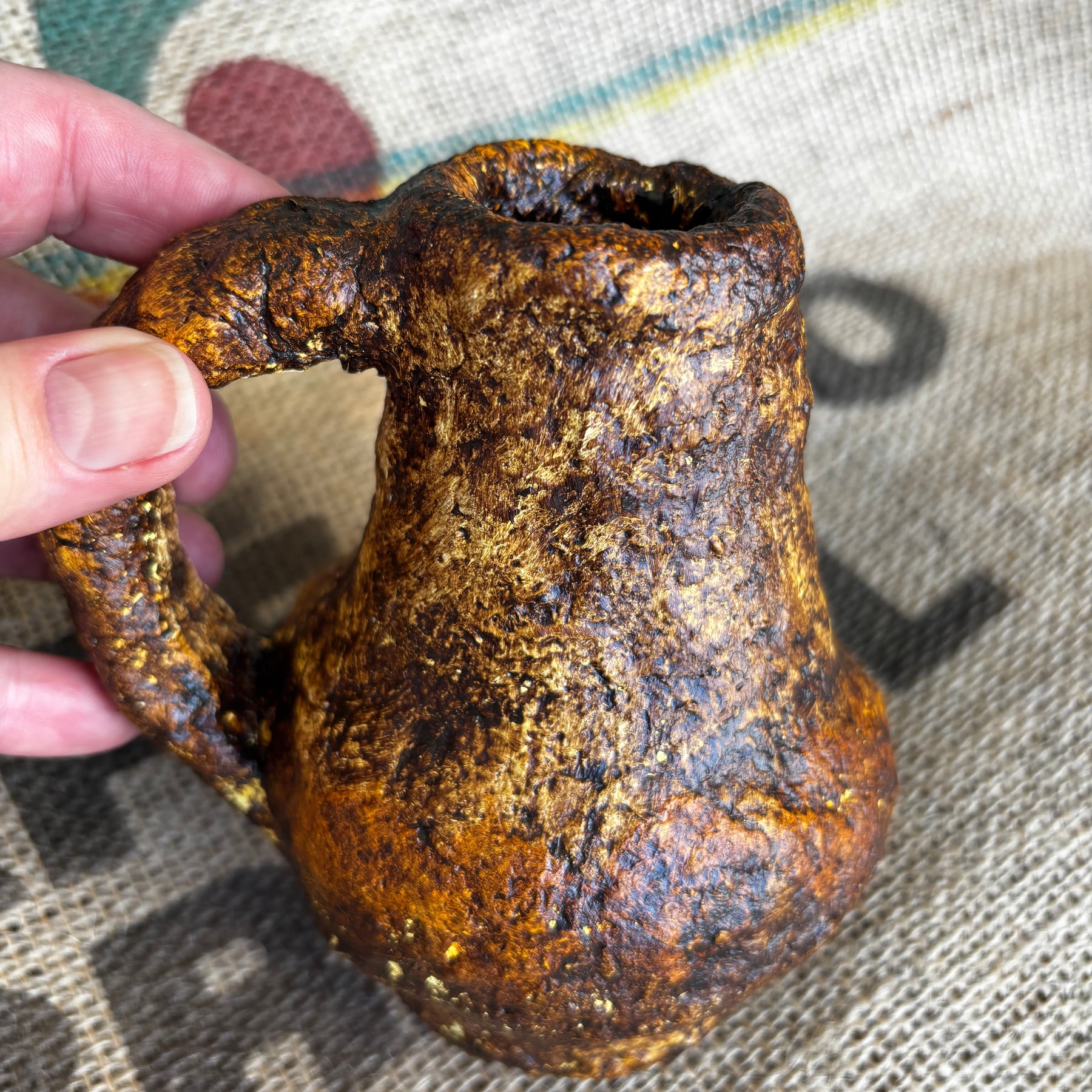 Classic antique stone looking vase