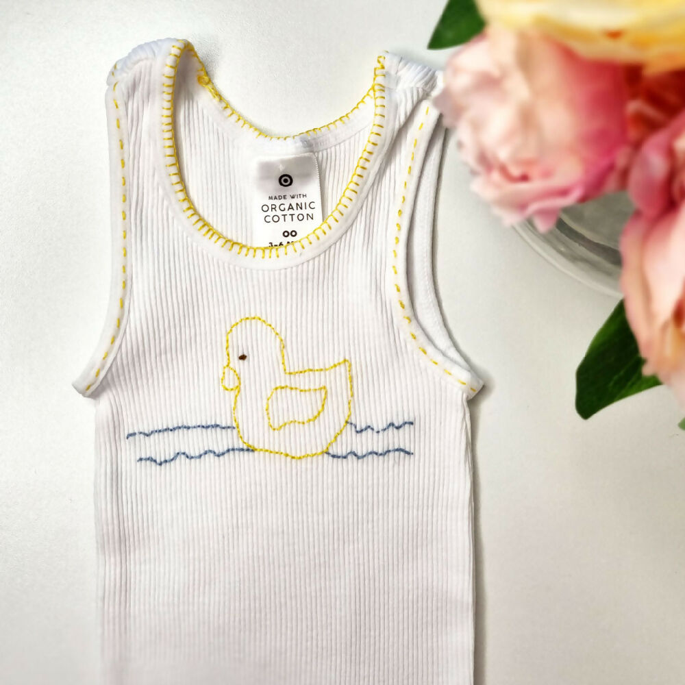 Baby-singlet-duck