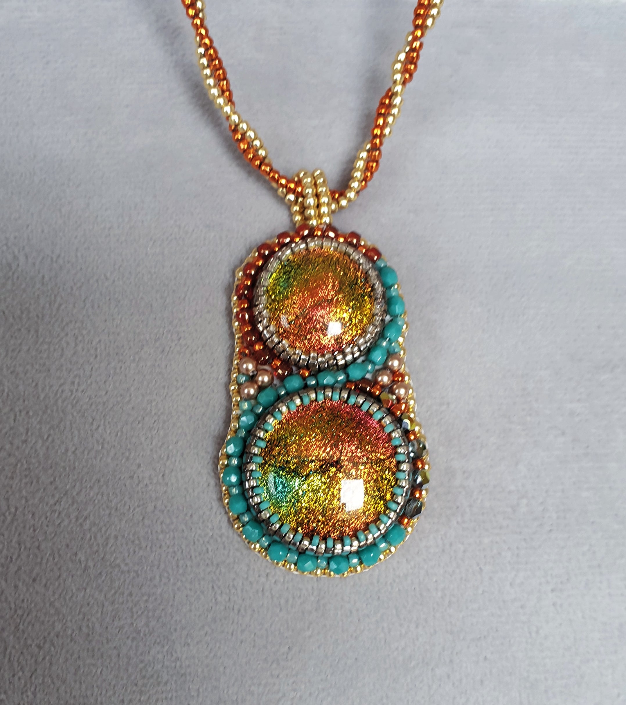 Sunset Pendant Necklace