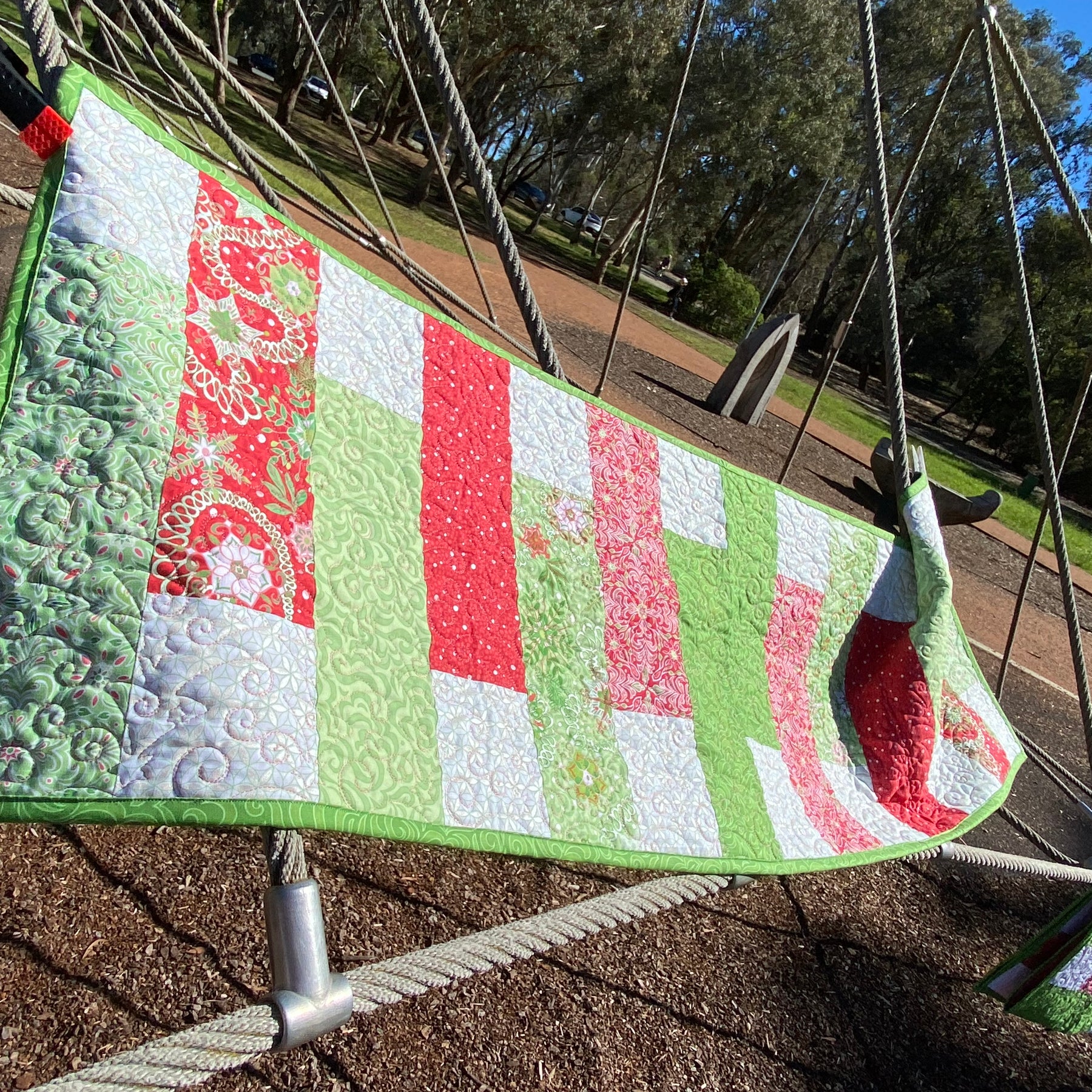Quilted Christmas Table Runners