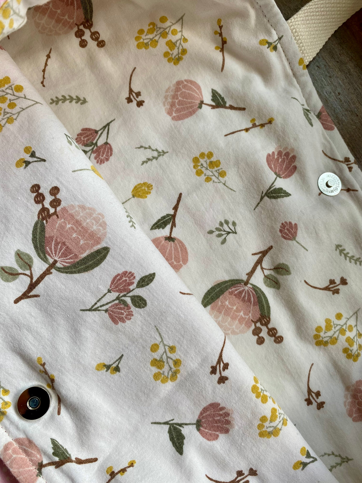 Upcycled Patchwork Quilt Market Bag