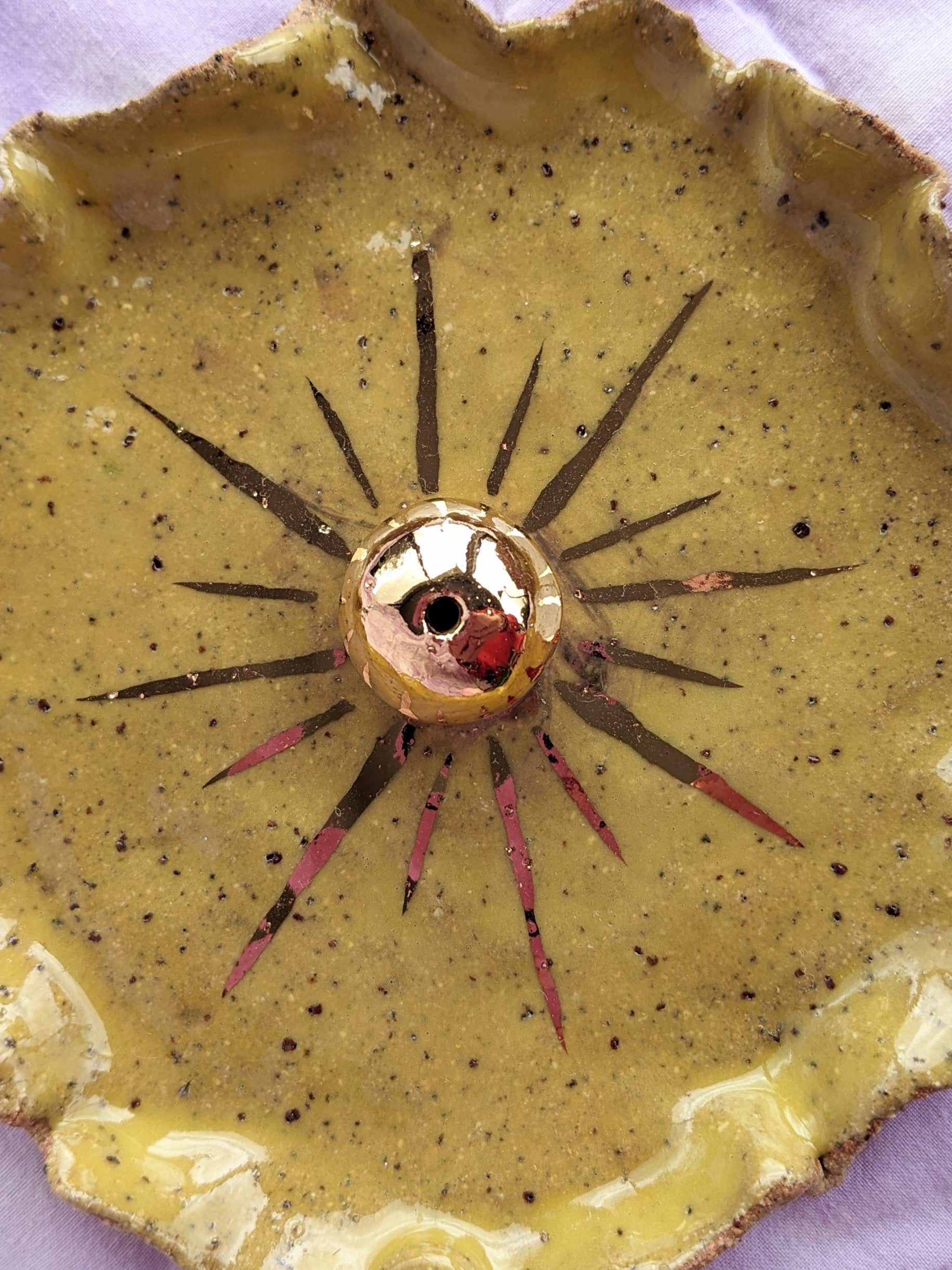 Star Burst Insence Holder