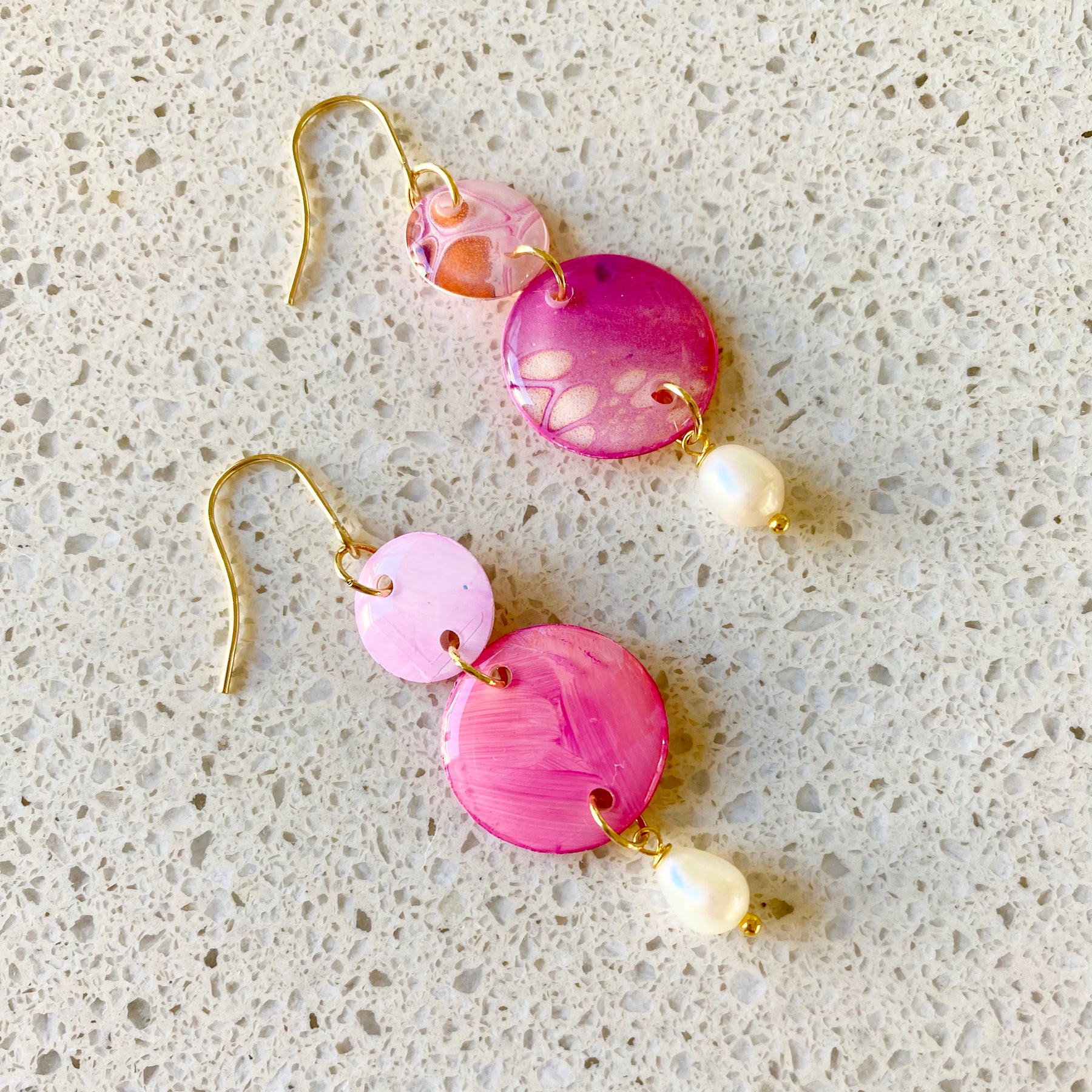 Original Artwork and Freshwater Pearls