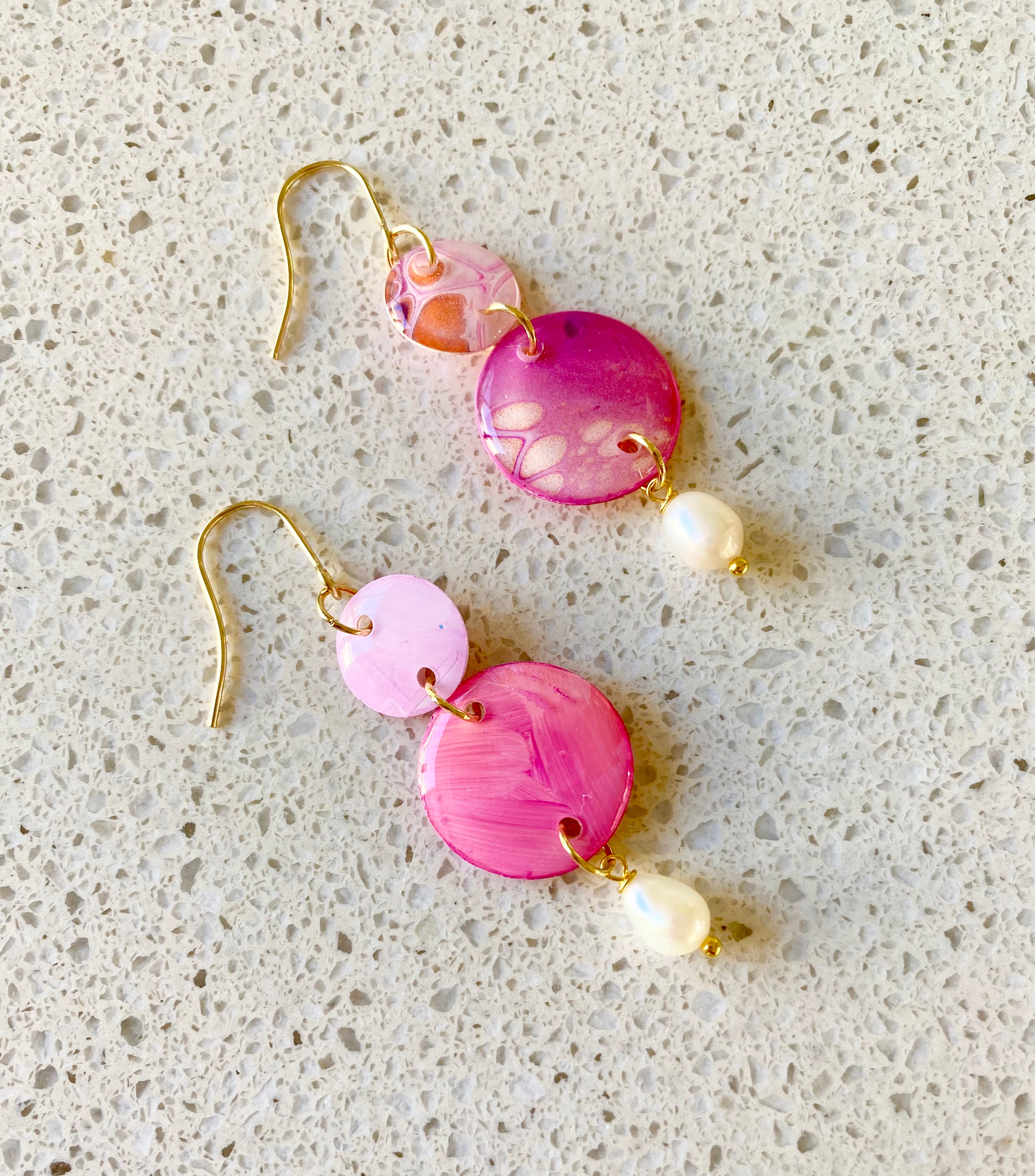 Original Artwork and Freshwater Pearls
