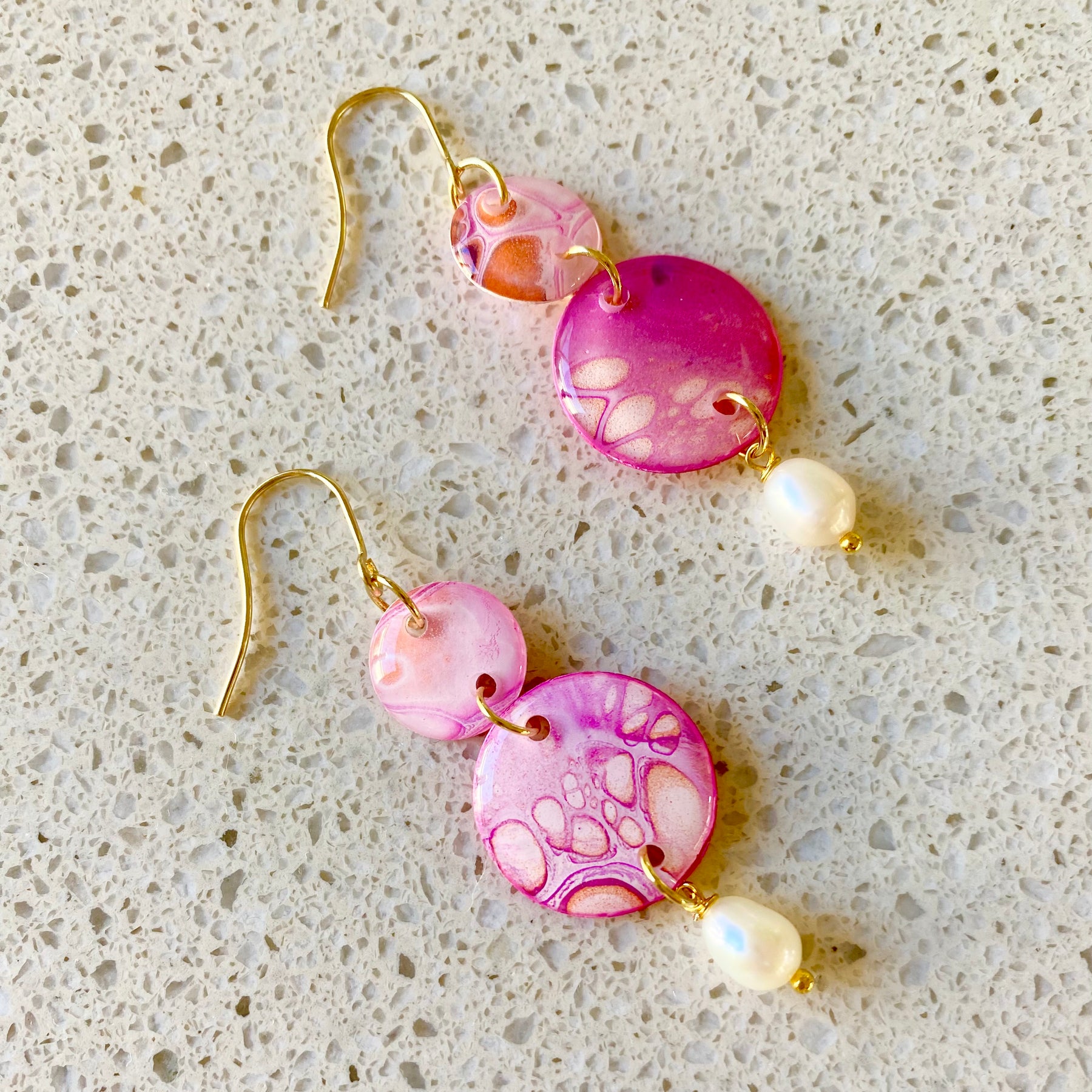 Original Artwork and Freshwater Pearls