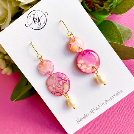 Original Artwork and Freshwater Pearls