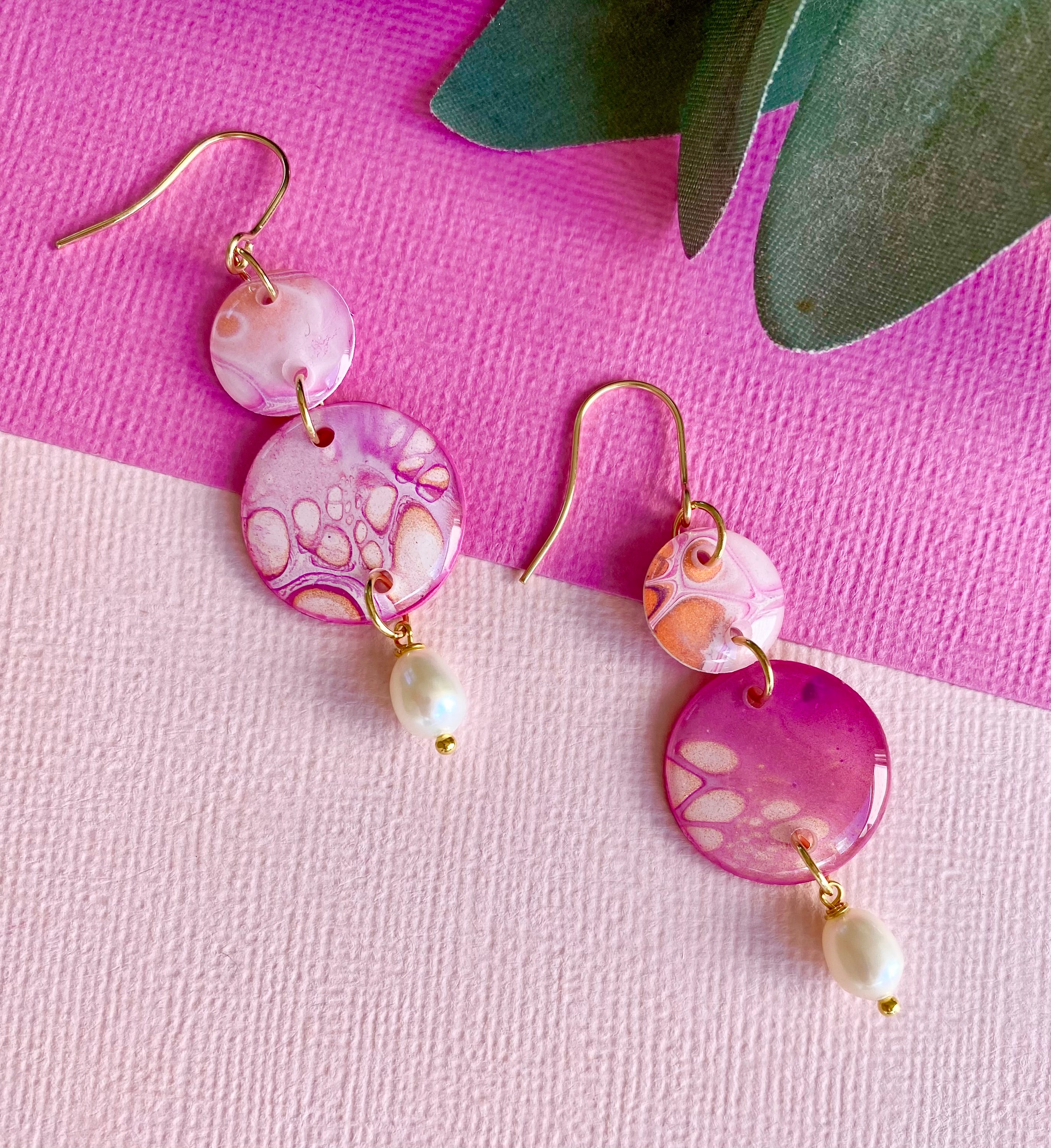 Original Artwork and Freshwater Pearls