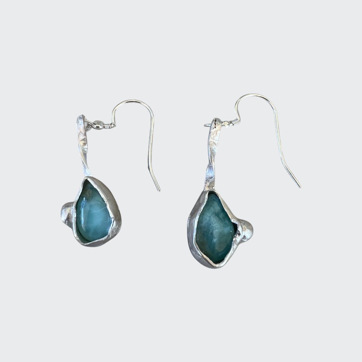 “Tea Gardens” Sterling Silver Earrings